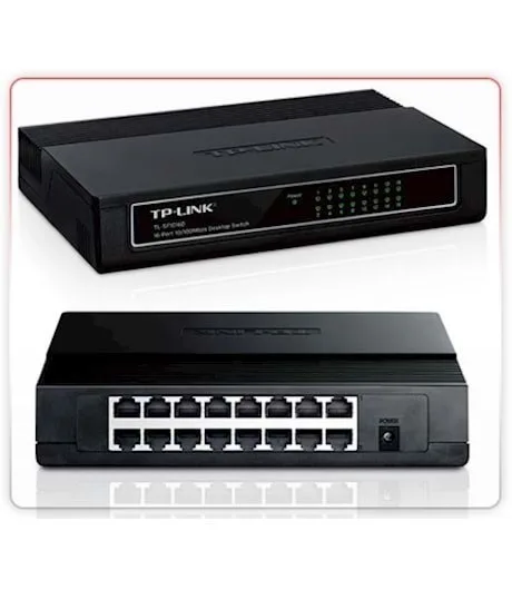 Tp-lınk Tl-sf1016d 16 Port Mını Plastıc Swıtch