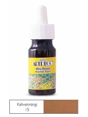 Artdeco 30 Ml Ebru Boyası 16b-15 Kahverengi