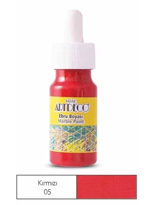 Artdeco 30 Ml Ebru Boyası 16b-05 Kırmızı