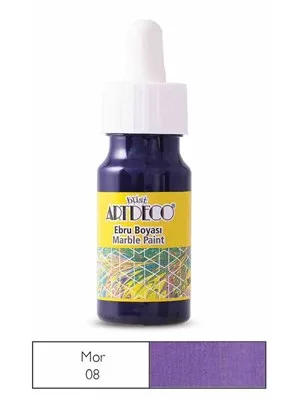 Artdeco 30 Ml Ebru Boyası 16b-08 Mor