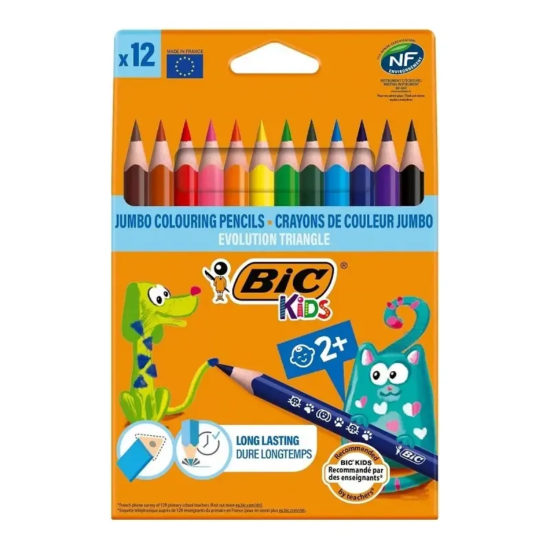 Bic Evolutıon Trıangle Üçgen Kuruboya Kalemi 12 Li 82973511