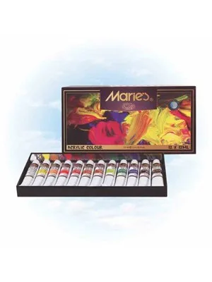 Maries Akrilik Boya 12 Li 812b