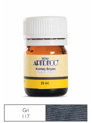 Artdeco 25 Ml Kumaş Boyası Gri 10a-117