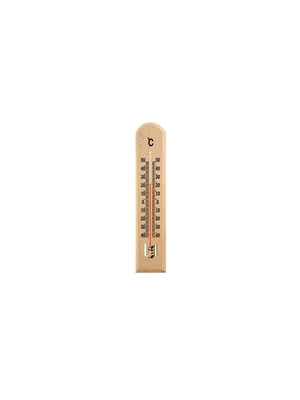 Factory Genuine 6x22 Cm Ahşap Termometre Th-701