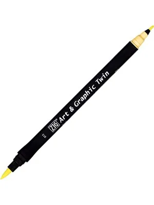 Zig Art Tut-80 Graphic Boyama Kalemi 013 Pale Yellow