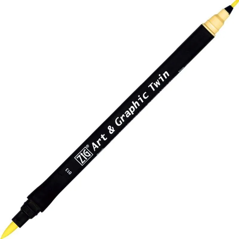Zig Art Tut-80 Graphic Boyama Kalemi 013 Pale Yellow