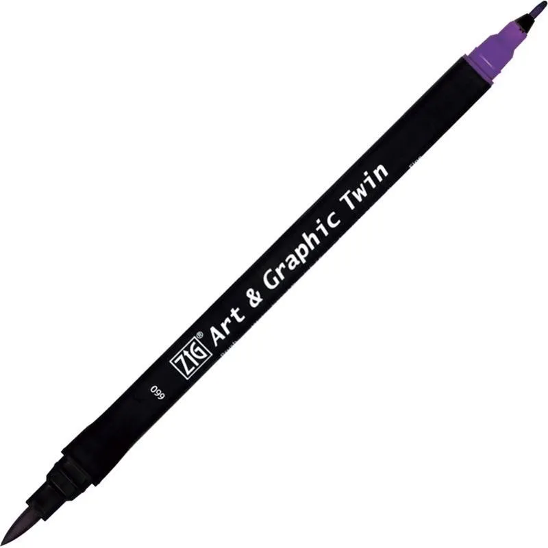 Zig Art Tut-80 Graphic Boyama Kalemi 660 Deep Vıolet
