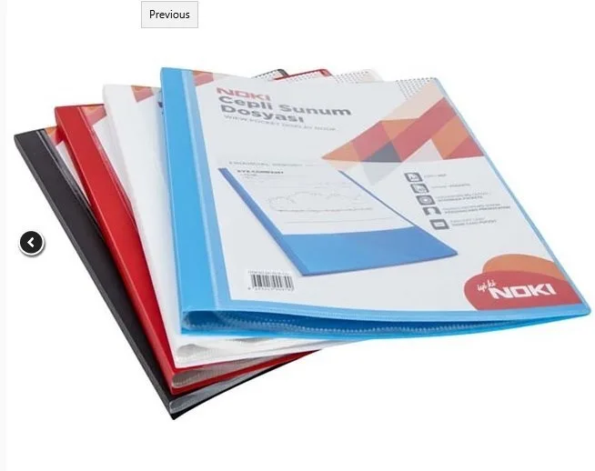 Noki A4 Cepli Sunum Dosyası 40 Lı 64140n A.gri