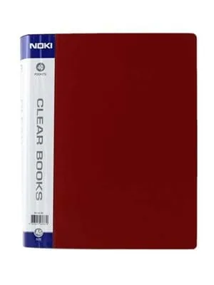 Noki A4 Cepli Sunum Dosyası 40 Lı 64140n A.gri
