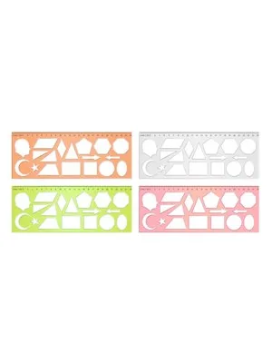 Hatas 25 Cm Geometrik Şekiller Şablon U 02285