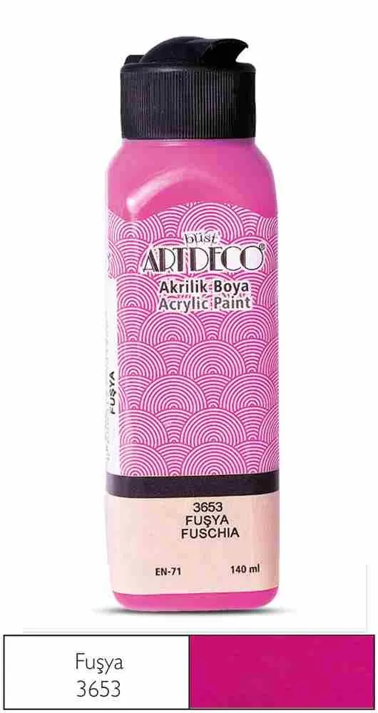 Artdeco 140 Ml Akrilik Boya Fuşya 70r-3653