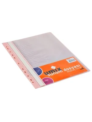 Umix Klasör İçi Sunum Dosyası 10 Lu A.pembe U1182