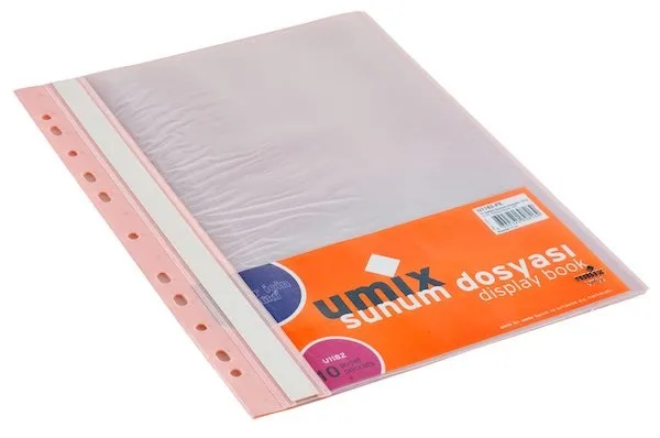 Umix Klasör İçi Sunum Dosyası 10 Lu A.pembe U1182