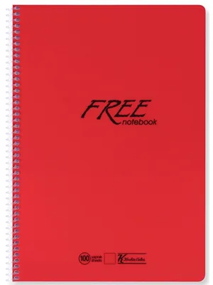 Keskin Color Free A5 Spiralli Pp Kapak Defter Çizgili 80 Yp 450121-99