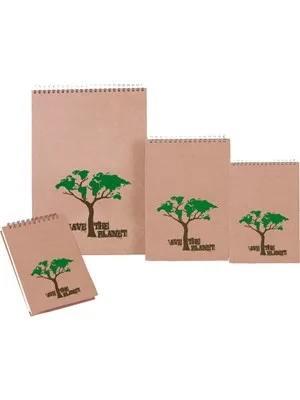 Keskin Color Planet 14x20 Cm Spiralli Bloknot Çizgisiz 120 Yp