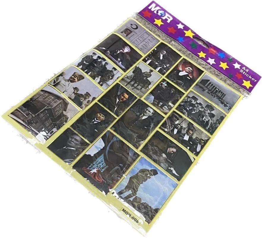 Mor A4 Sticker Karışık Mor-018 1003\1011\1001