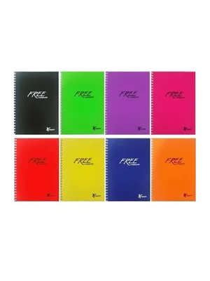 Keskin Color A5 Spiralli Pp Kapak Defter Çizgili 120 Yp