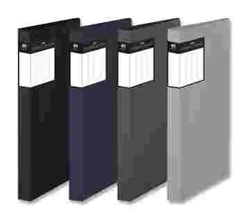 Faber Castell A4 Sunum Dosyası 40 Lı Koyu Gri