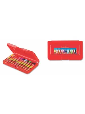 Faber Castell Çantalı Pastel Boya 12 Renk 125112