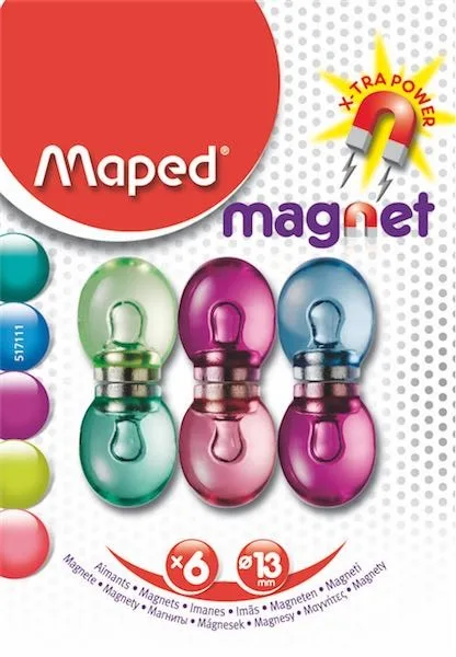 Maped Fancy Mıknatıs 6 Lı 517111