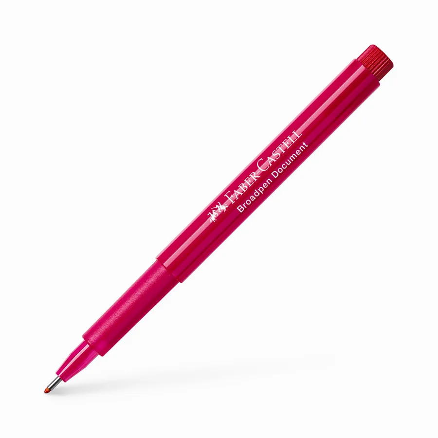 Faber Castell Broadpen 1554 Kalem Kırmızı