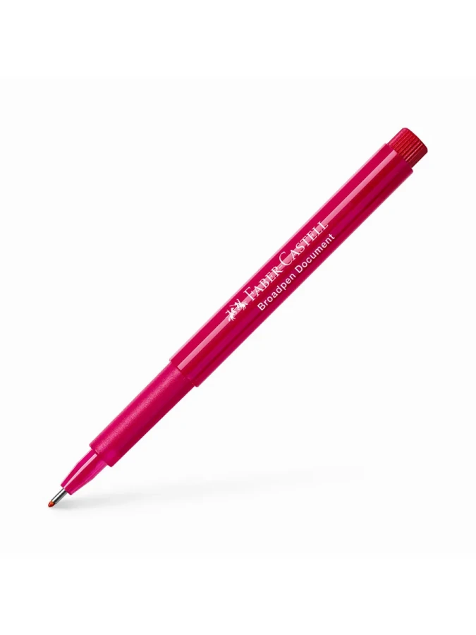 Faber Castell Broadpen 1554 Kalem Kırmızı