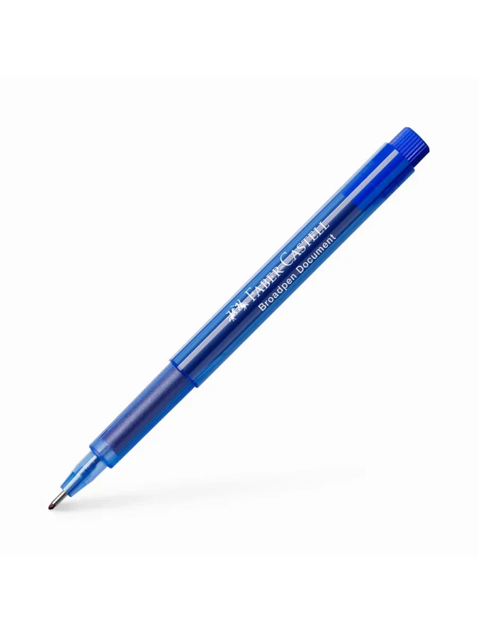 Faber Castell Broadpen 1554 Kalem Mavi