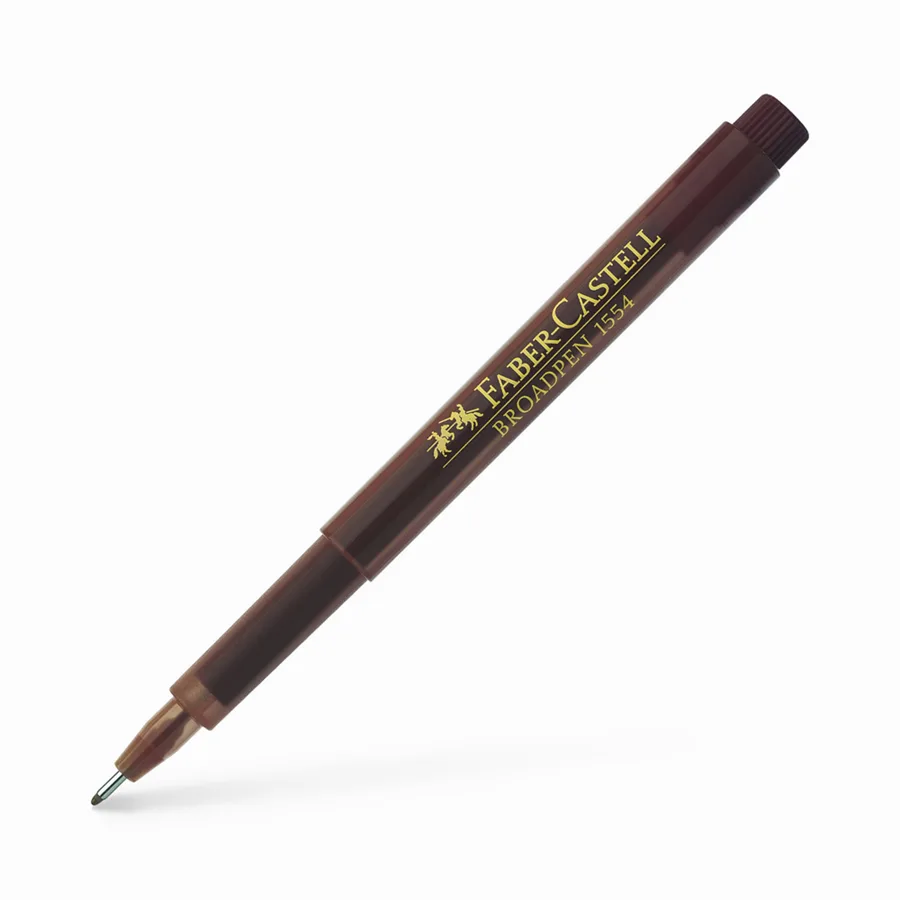 Faber Castell Broadpen 1554 Kalem Kahverengi