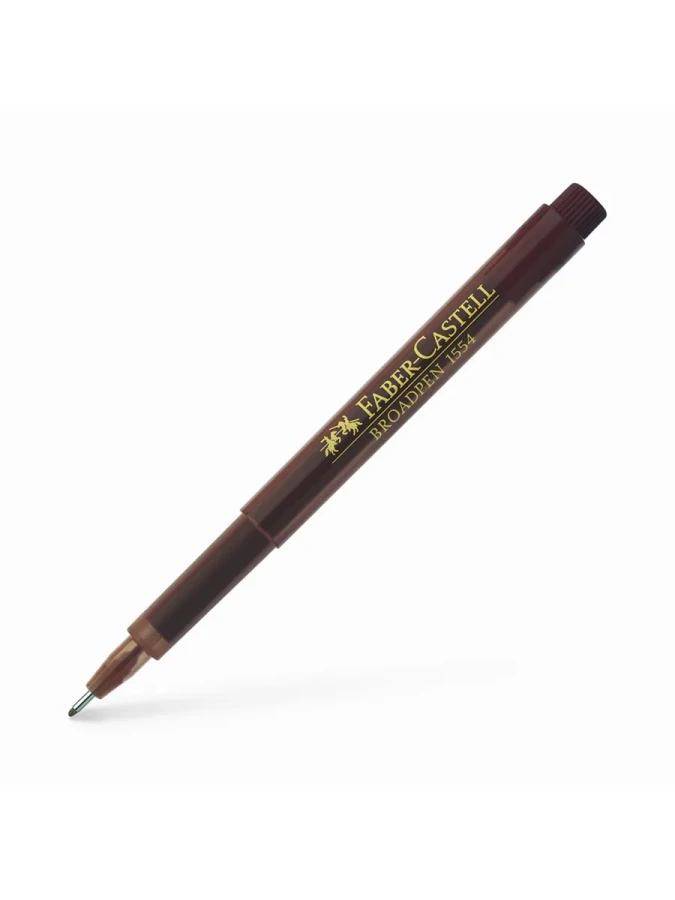 Faber Castell Broadpen 1554 Kalem Kahverengi