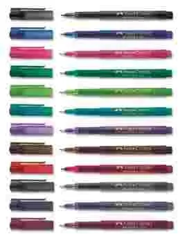 Faber Castell Broadpen 1554 Kalem Siyah