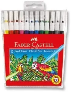 Faber Castell Keçeli Kalem (marker) 12 Li 155130