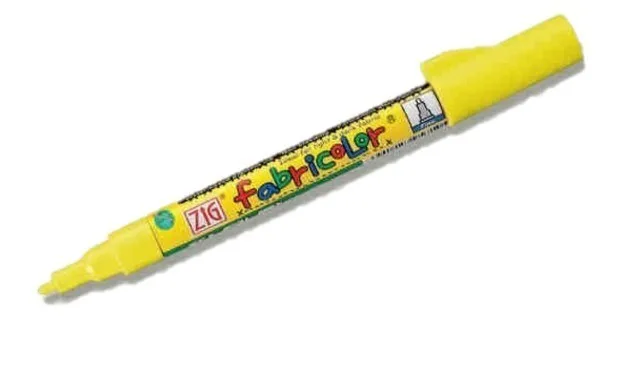 Zig Fabricolor Kumaş Kalemi Pfc-20- Sarı