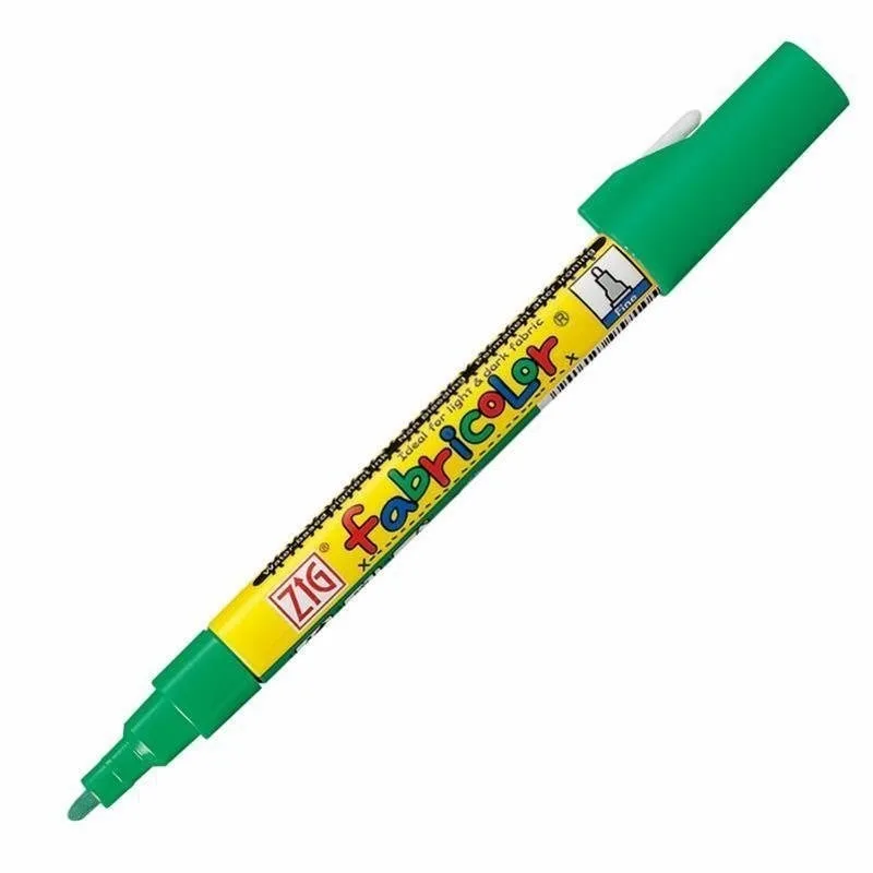 Zig Fabricolor Kumaş Kalemi Pfc-20- Yeşil