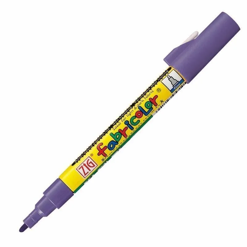 Zig Fabricolor Kumaş Kalemi Pfc-20- Mor