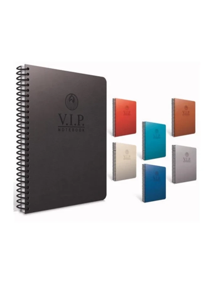 Gıpta Vıp A4 Sert Kapak Spiralli Defter Kareli 140 Yp 1081