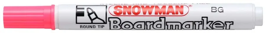 Snowman Bg-12 Tahta Kalemi Pembe