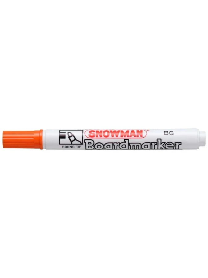 Snowman Bg-12 Tahta Kalemi Turuncu