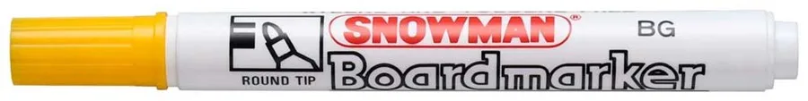 Snowman Bg-12 Tahta Kalemi Sarı