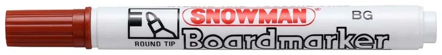 Snowman Bg-12 Tahta Kalemi Kahverengi