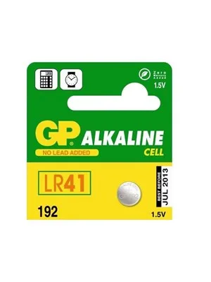 Gp Lr41 1.5 Volt Pil 192-c5