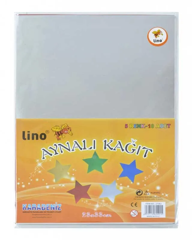Lino 23x33 Aynalı Kağıt 10 Lu 2708j