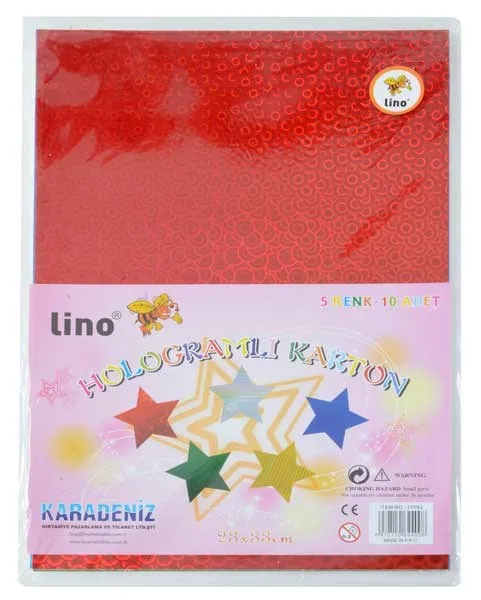 Lino 23x33 Hologramlı Kağıt 10 Lu 2709j