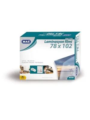 Mas A4 125 Mic Laminasyon Filmi 100 Lü 7706