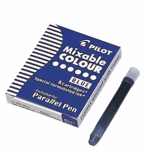 Pilot Callıgraphy Kalemi Refili Mavi 6 Lı Ic-p3-s6-l