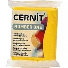 Cernit Fırınlanabilir Seramik Hamuru 56 Gr Sarı 62700