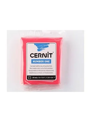 Cernit Fırınlanabilir Seramik Hamuru 56 Gr Kırmızı 62400