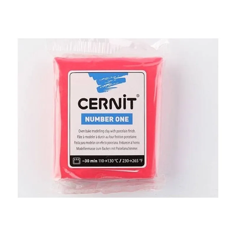 Cernit Fırınlanabilir Seramik Hamuru 56 Gr Kırmızı 62400