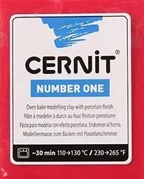 Cernit Fırınlanabilir Seramik Hamuru 56 Gr Noel Kırmızısı 62463
