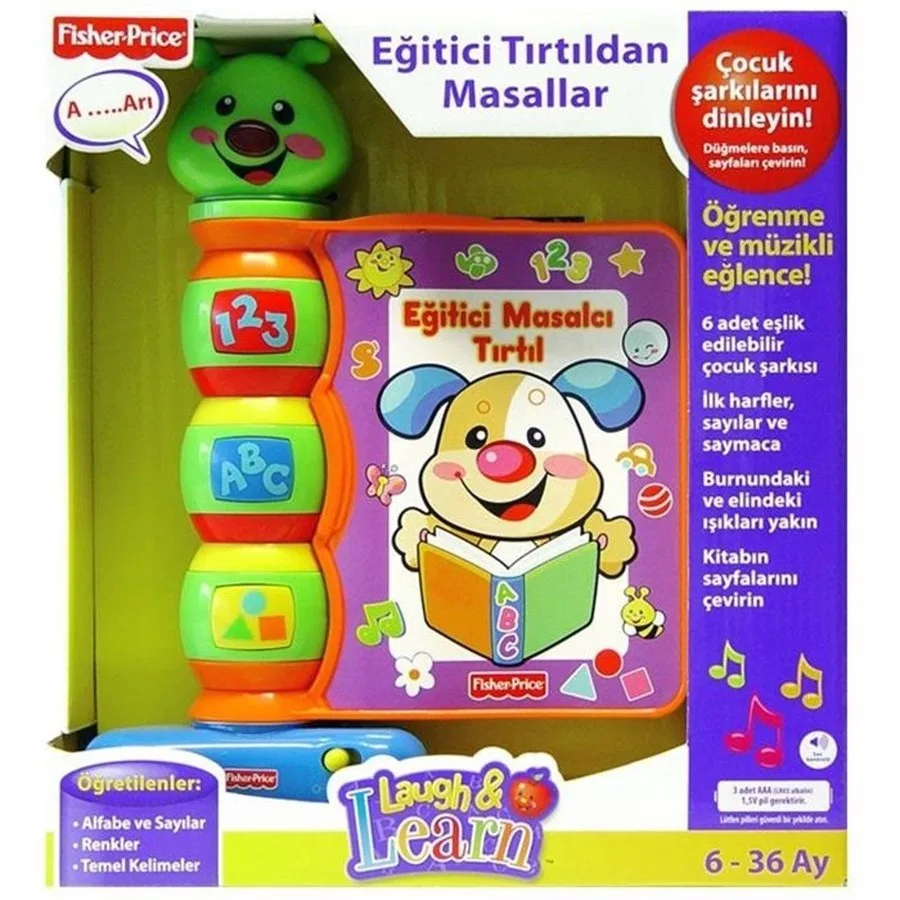 Fisher Price Eğitici Masalcı Tırtıl N3835
