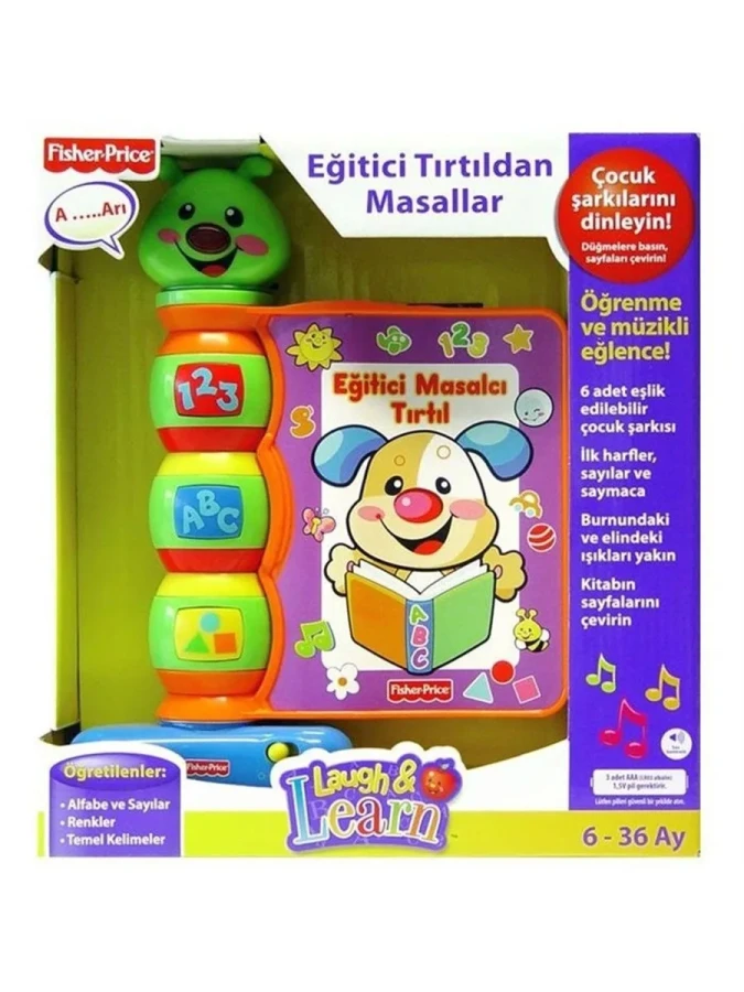 Fisher Price Eğitici Masalcı Tırtıl N3835